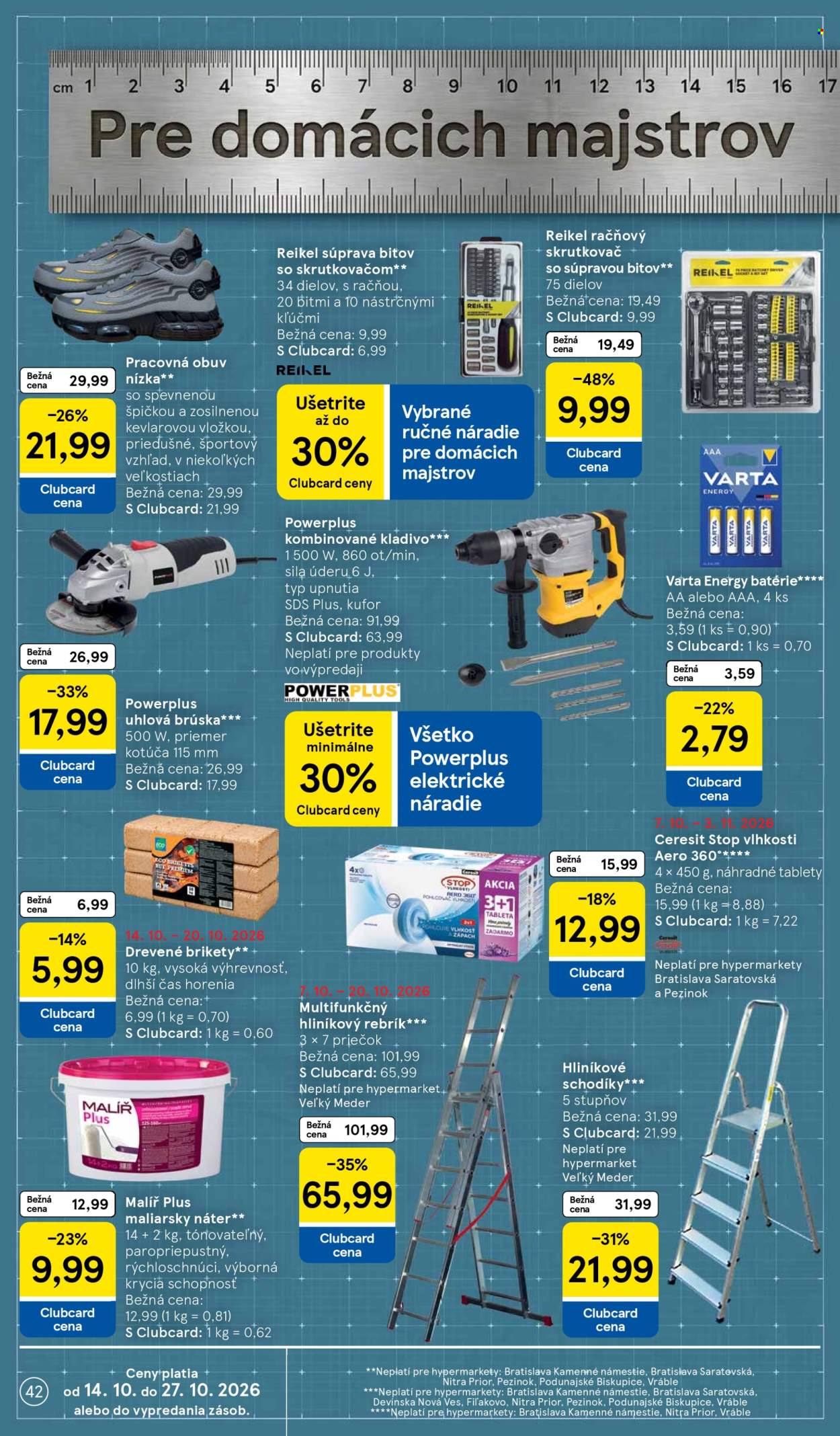Leták TESCO - 14.10.2026 - 20.10.2026. Strana 42