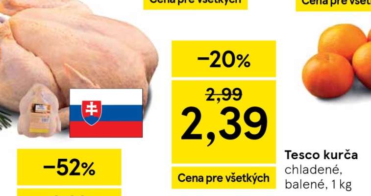 Tesco kurča