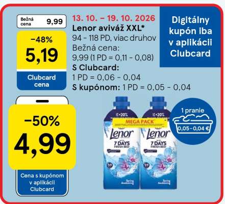 LENOR Aviváž XXL