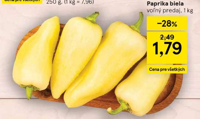 PAPRIKA BIELA