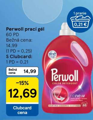 PERWOLL PRACÍ GÉL