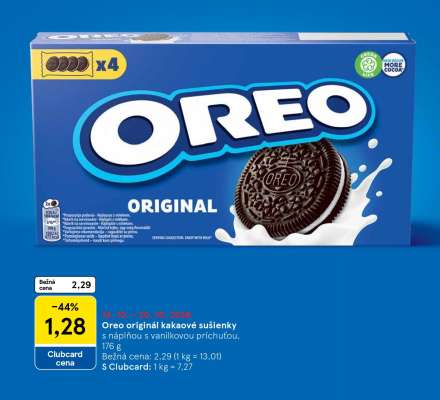 Oreo originál kakaové sušenky