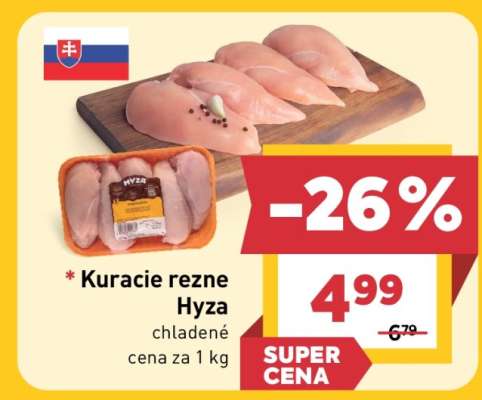 Kuracie rezne Hyza