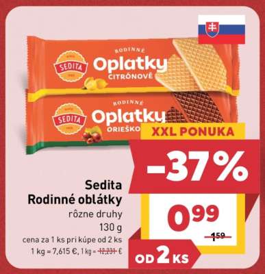 Sedita Rodinné oblátky