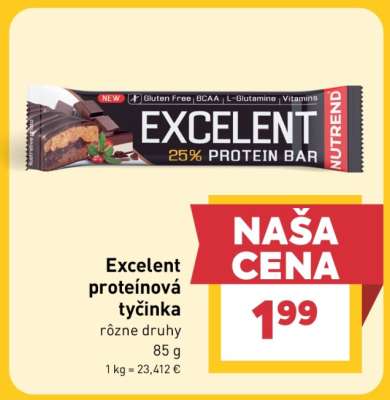 Excelent proteínová tyčinka