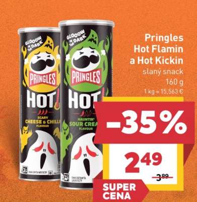 Pringles Hot Flamin a Hot Kickin