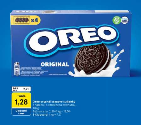 Oreo originál kakaové sušienky