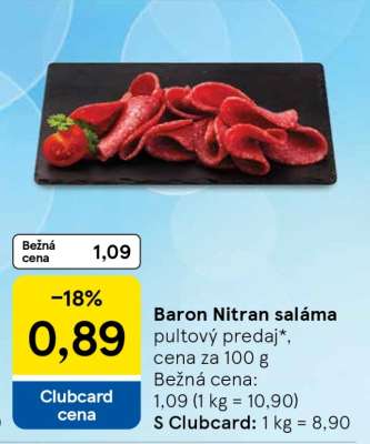 Baron Nitran saláma
