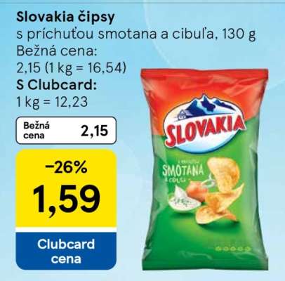 Slovakia čipsy