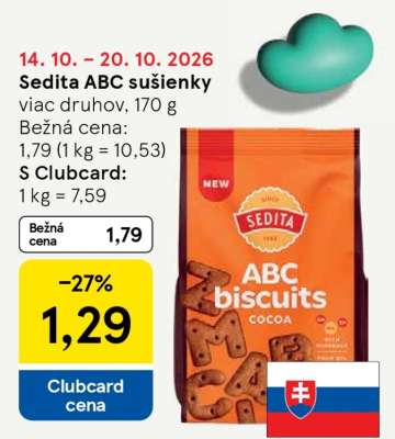 Sedita ABC sušienky