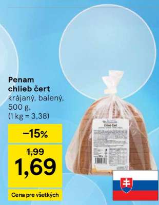 Penam chlieb čert