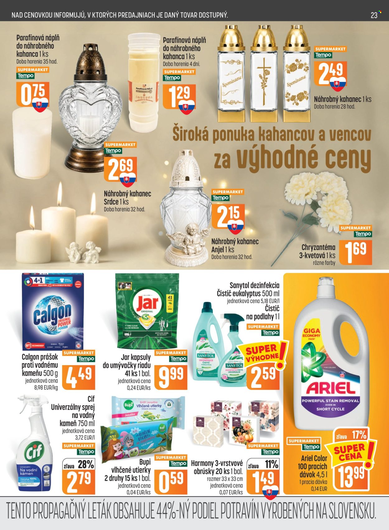 Leták COOP Jednota - 15.10.2026 - 21.10.2026. Strana 23