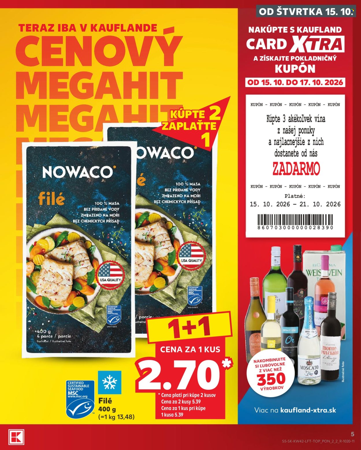 Leták Kaufland - 15.10.2026 - 21.10.2026. Strana 5