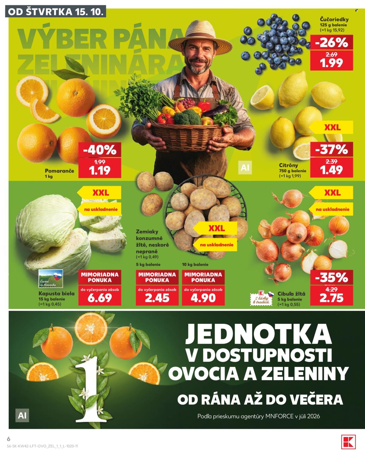 Leták Kaufland - 15.10.2026 - 21.10.2026. Strana 6