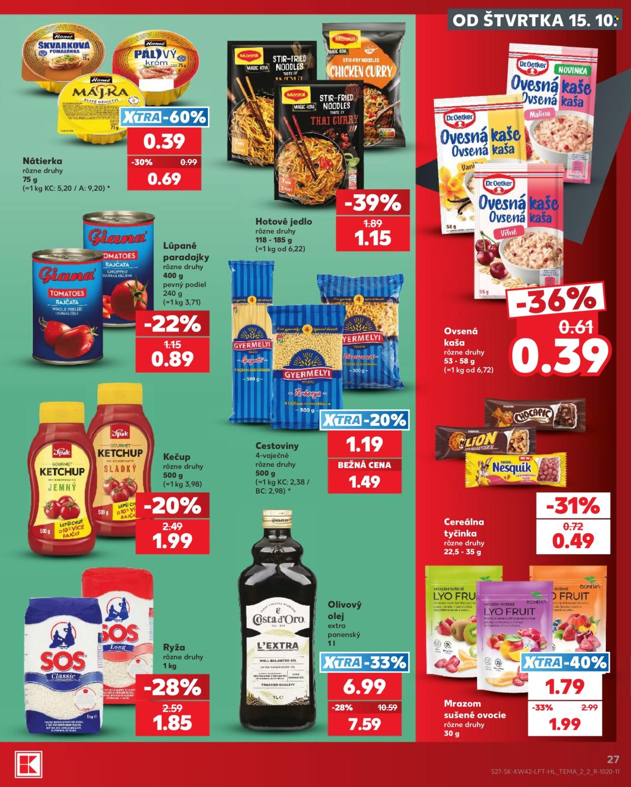 Leták Kaufland - 15.10.2026 - 21.10.2026. Strana 27