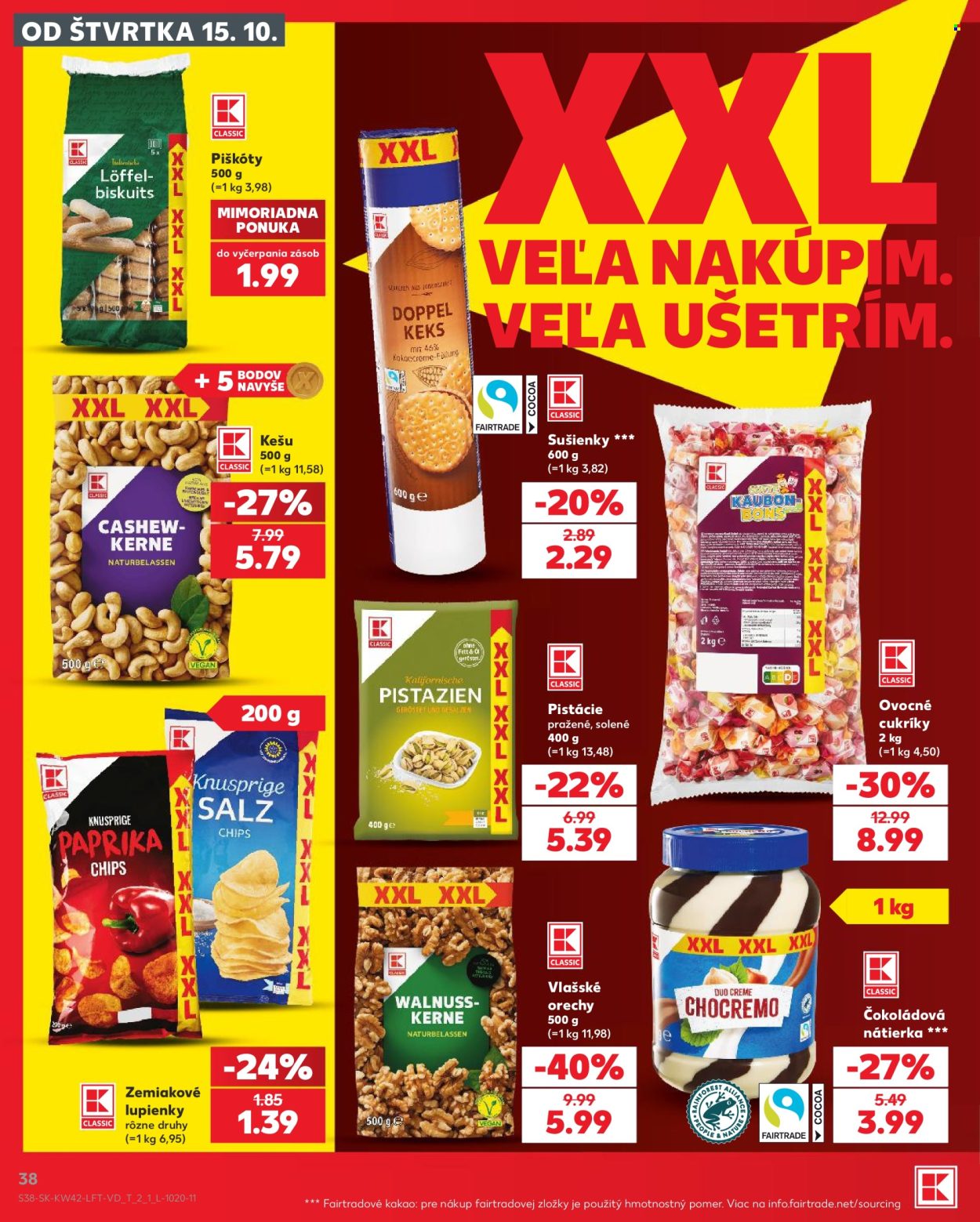 Leták Kaufland - 15.10.2026 - 21.10.2026. Strana 38