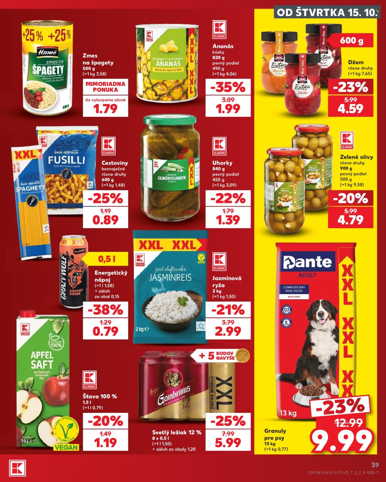 Leták Kaufland - 15.10.2026 - 21.10.2026. Strana 39