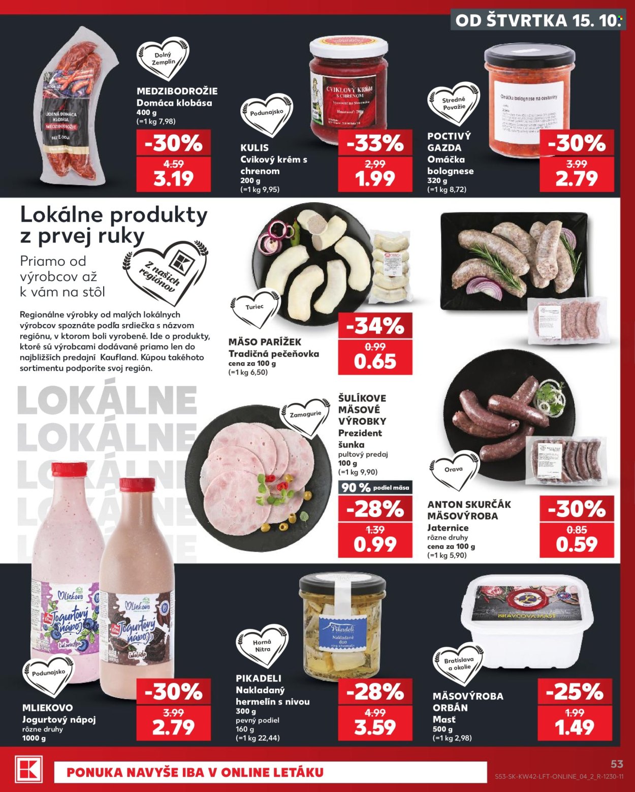 Leták Kaufland - 15.10.2026 - 21.10.2026. Strana 53
