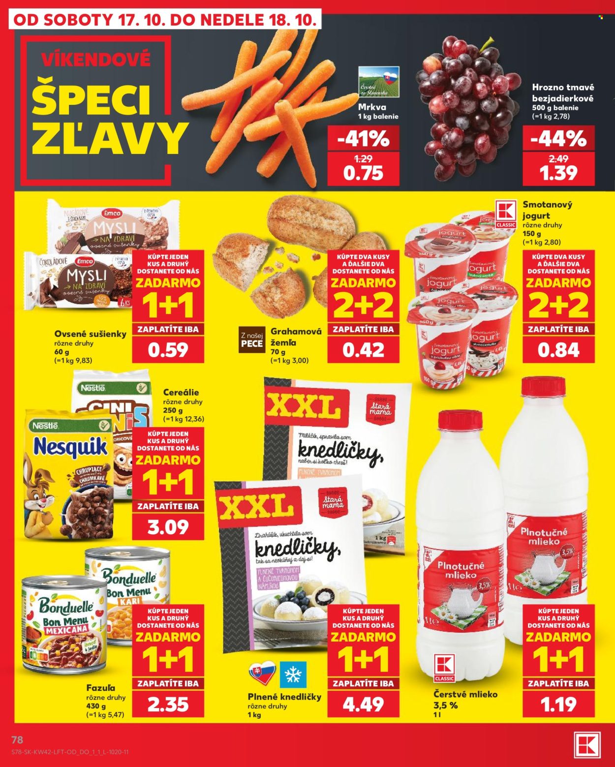 Leták Kaufland - 15.10.2026 - 21.10.2026. Strana 78