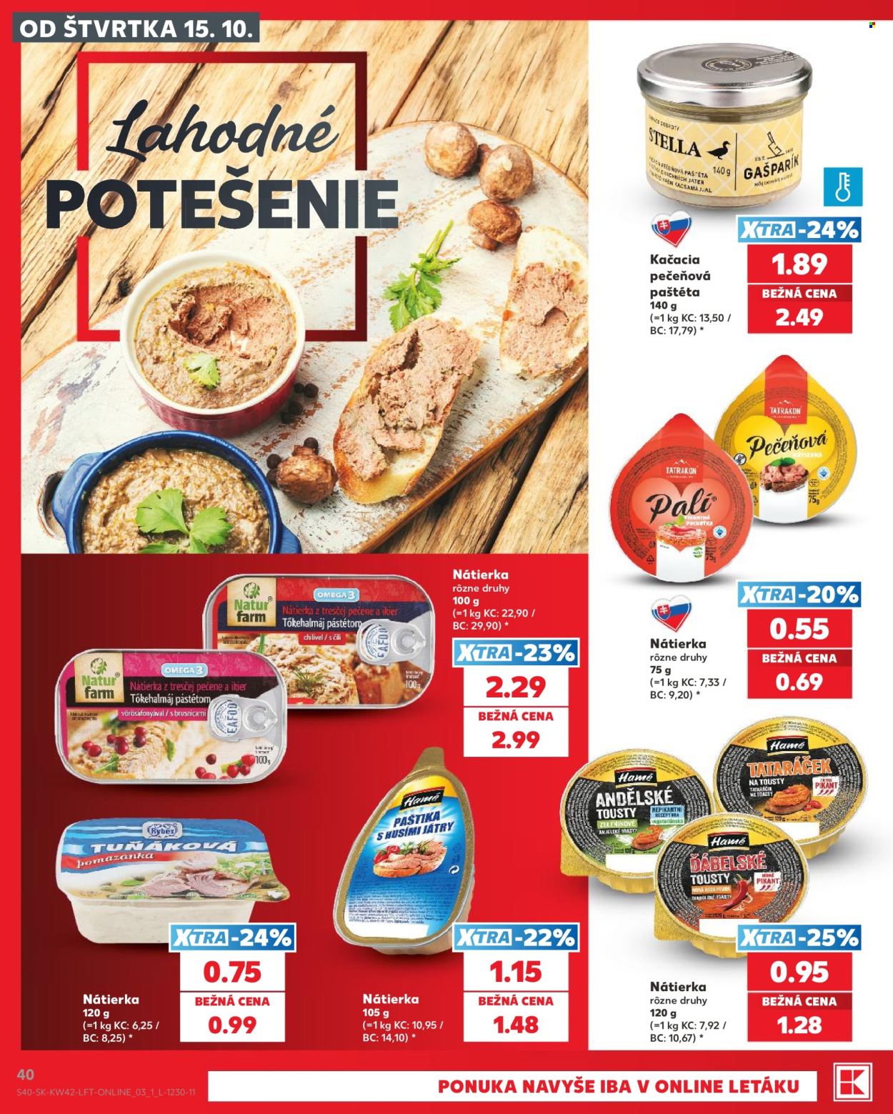 Leták Kaufland - 15.10.2026 - 21.10.2026. Strana 40