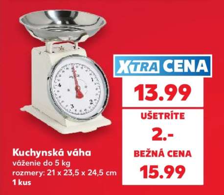 Kuchynská váha