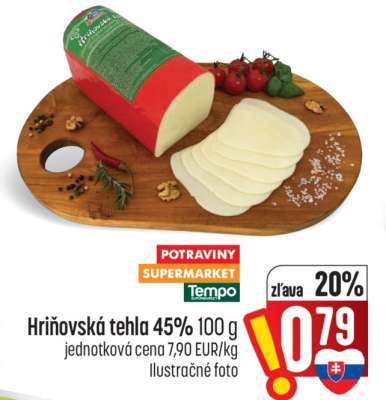 Hriňovská tehla 45% 100 g