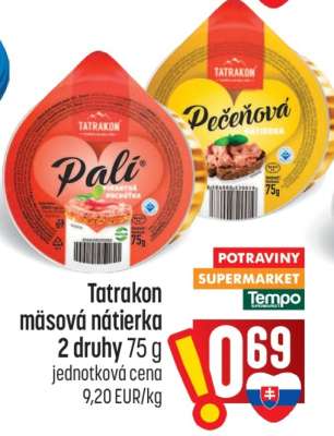 Tatrakon mäsová nátierka