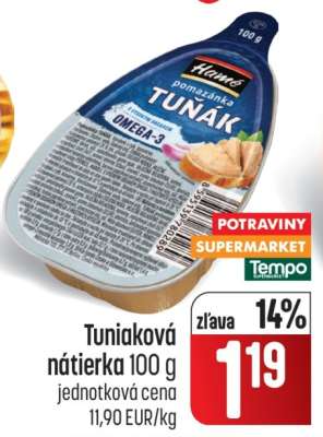 Tuniaková nátierka 100 g
