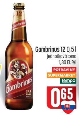 Gambrinus 12 0,5 l