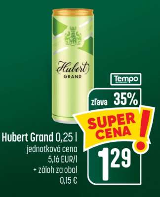 Hubert Grand 0,25 l