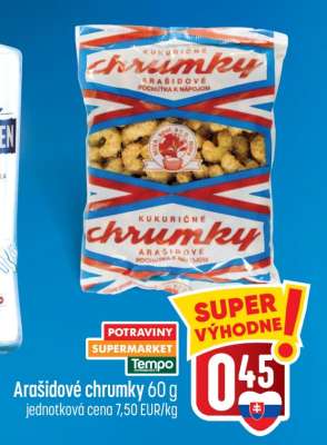 Arašidové chrumky