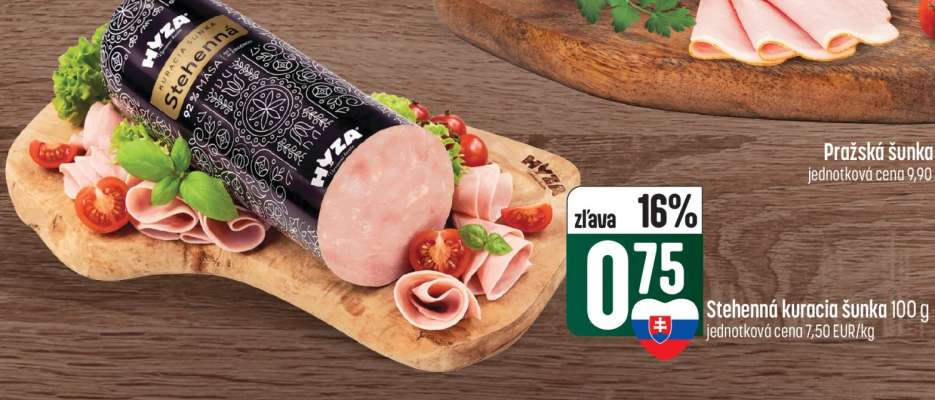 Stehenná kuracia šunka