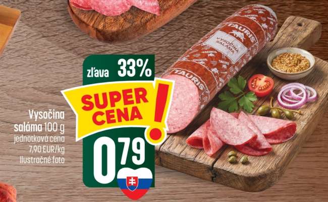 Vysočina saláma 100 g