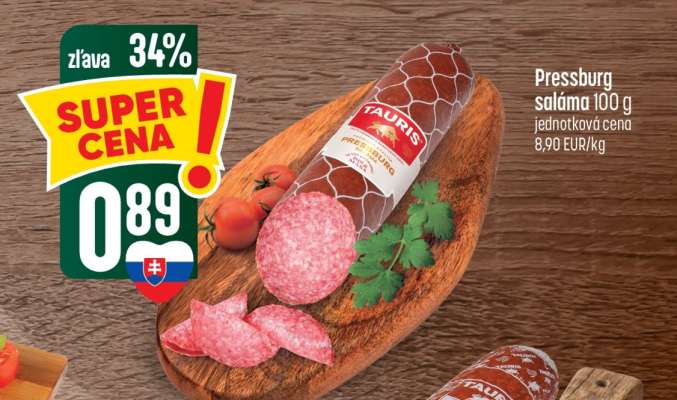 Pressburg saláma 100 g