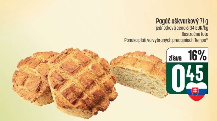 Pagáč oškvarkový 71 g