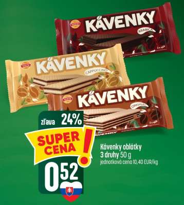 Kávenky oblátky
