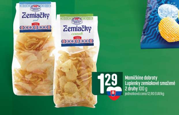 Mamičkine dobroty Lupienky zemiakové smažené