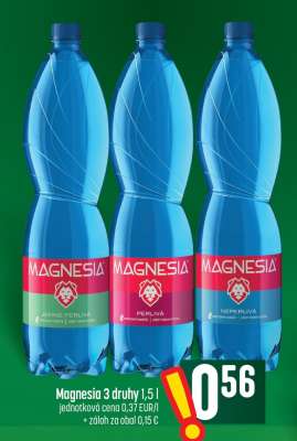 Magnesia 3 druhy 1,5 l