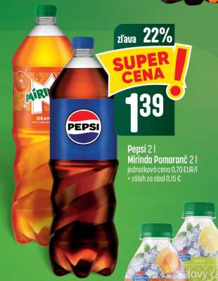 Pepsi 2 l, Mirinda Pomaranč 2 l