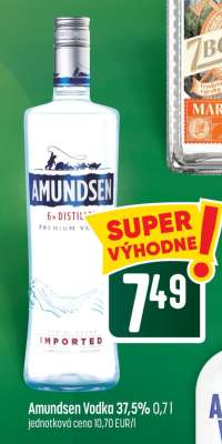 Amundsen vodka 37,5 % 0,7 l