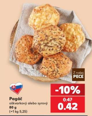 Pagáč oškvarkový alebo syrový