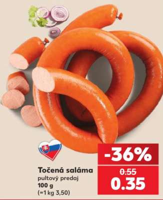 Točená saláma