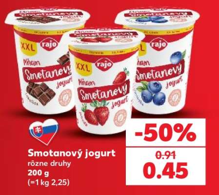 Smotanový jogurt