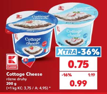Cottage cheese