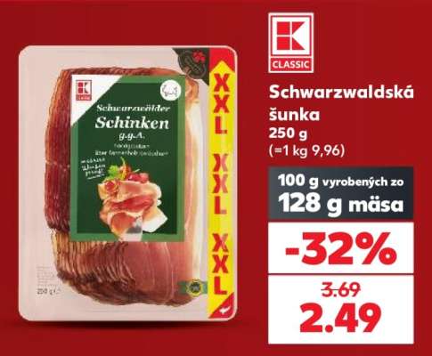 Schwarzwaldská šunka