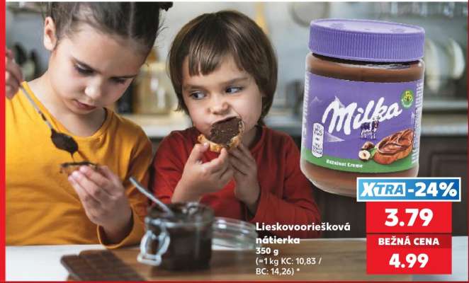 Lieskovoorechová nátierka