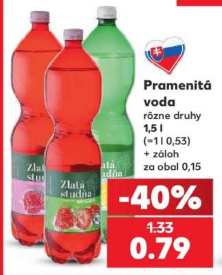 Pramenitá voda