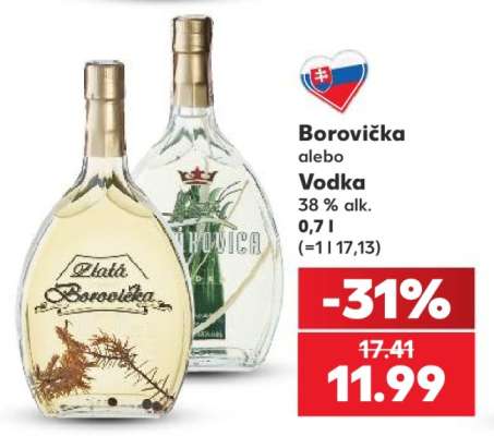 Borovička alebo Vodka