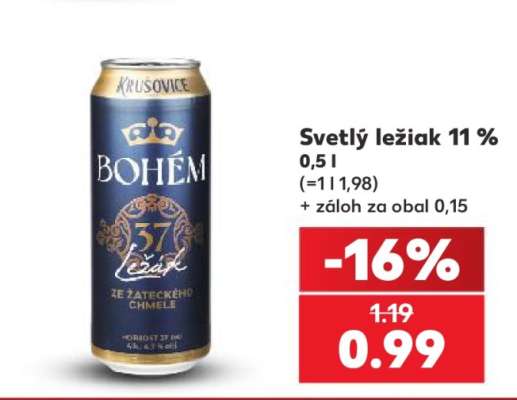 Svetlý ležiak 11 %