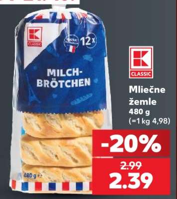 Mliečne žemle